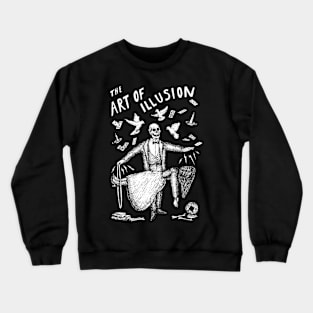 The Art of Illusion - White Crewneck Sweatshirt